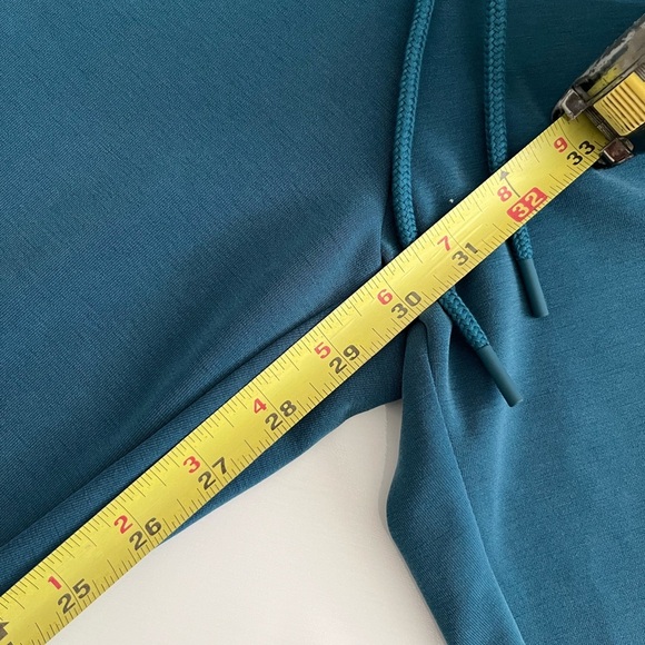 Athleta Seasoft Teal Track Pants supreme soft pants - Picture 7 of 7